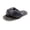 Blue_002, variant on Women's Thick Faux Fur Cross Strap Platform Slide Slippers Soft Plush Lined Warm Indoor Outdoor Winter House Casual Walking Footwear Blue 5.5（EU-36）