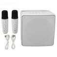 thumbnail image 2 of Portable Karaoke Machine With Dual Microphone For Kids Birthday Home Party, Compatible With Mobile Phones, Tablets, 2 of 8