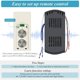 thumbnail image 3 of Kit de control remoto inteligente WiFi para ventilador de techo Prichor, 3 velocidades, regulador de intensidad, 3 of 7
