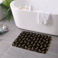 thumbnail image 6 of Kdxio Gold Glitter Pineapples,16" x 24", Non-Slip Front Door Mats,Outdoor Welcome Mat Washable, 6 of 9