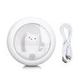 thumbnail image 2 of LED Night Lamp, Creative ABS USB Charging 60mA Motion Sensor Night Light  For Wardrobe For Bedroom, 2 of 8