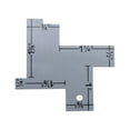 thumbnail image 1 of CNKOO Sewing Patch Ruler Sewing Clear Lines Ultra-thin DIY Craft Quilting Ruler, 1 of 5