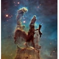 thumbnail image 2 of NASA 26x27 White Modern Wood Framed Museum Art Print Titled - Pillars of Creation, 2 of 4