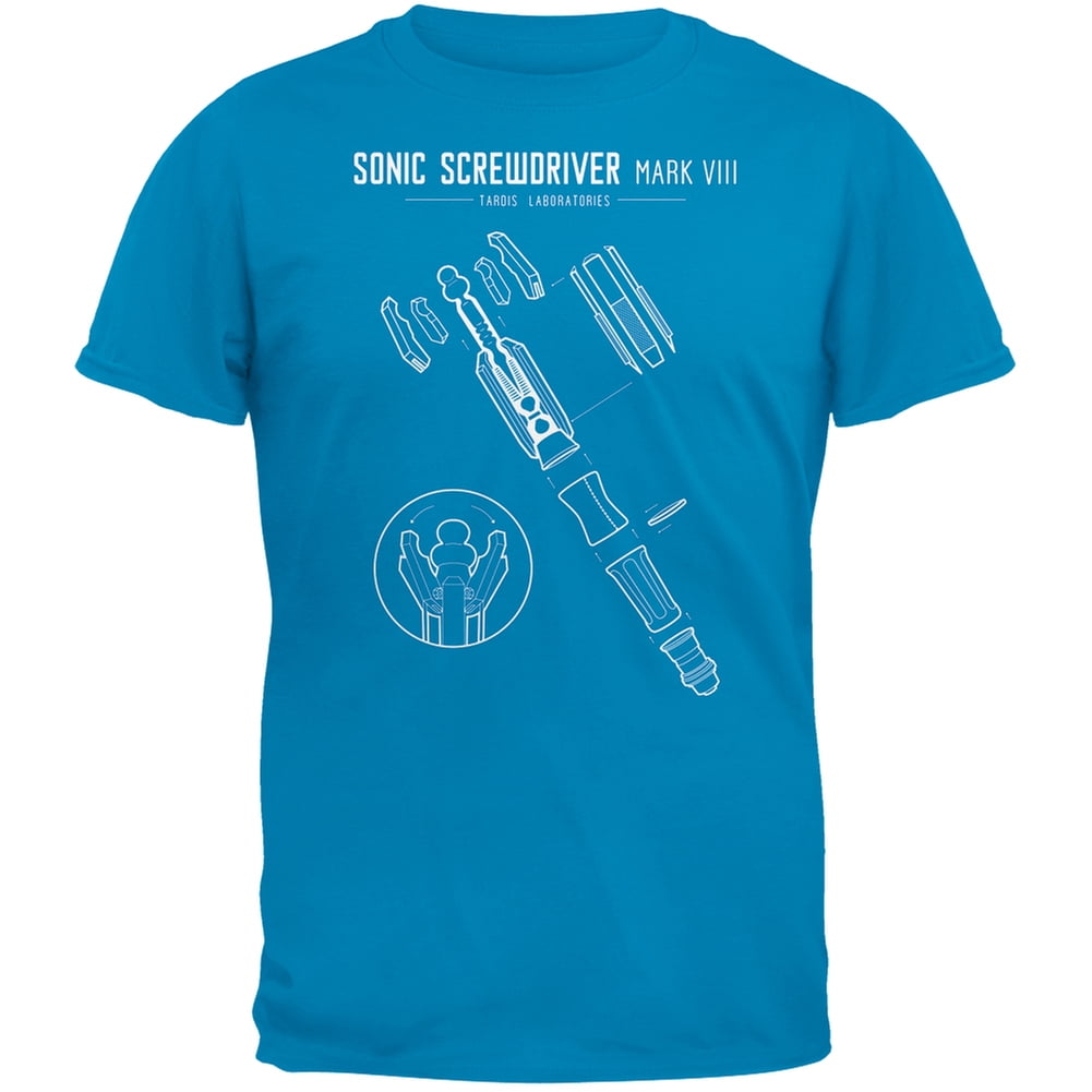 Sonic Screwdriver Exploded T-Shirt 