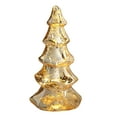 thumbnail image 2 of Dserhfy Glitter Christmas Tree Table Lamp LED Light-Up Decoration with Star Topper Festive Centerpiece for Home & Office Decor, 2 of 8