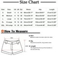 thumbnail image 3 of Aloohaidyvio Jean Shorts for Women ,Woman Summer Solid Color Pocket Solid Jeans Cowboy Pants Female Hole Bottom Casual Shorts, 3 of 6