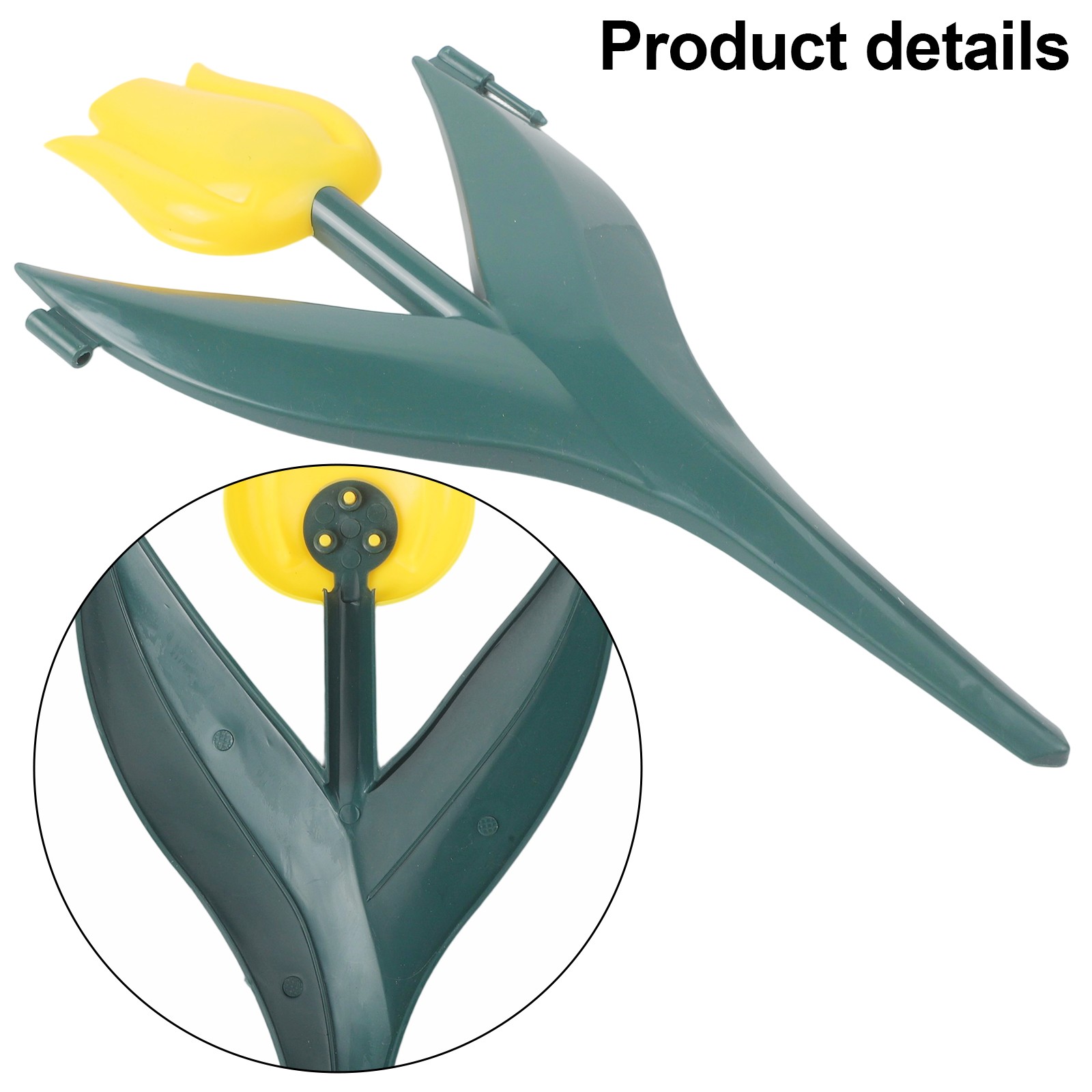 SPRING 12Pcs Plastic Tulip Garden Fence For Outdoor Landscape Edging Decoration