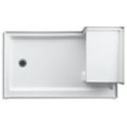thumbnail image 7 of Kohler 1979-96 60 x 36 in. Tresham Alcove Shower Left Base Drain - Biscuit, 7 of 7