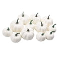 thumbnail image 1 of GUOOL Realistic Fake Artificial White Small Pumpkins For Halloween Fall Harvest Thanksgiving Party Decor DIY Craft, 1 of 9