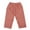 Pink, variant on Baby Boys Summer Plaid Cropped Pants Pants Loose Casual Fashion Pants for Kids Size 9-12 Months