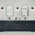 thumbnail image 6 of Black Metal Framed Arched Wall Mirror, Bedroom, Bathroom and Living Room, 24 in. x 36 in., 6 of 11