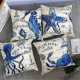 thumbnail image 2 of Fundas de almohada decorativas de algodón y lino, juego de 4 fundas cuadradas de 45 x 45 cm para el hogar., 2 of 5