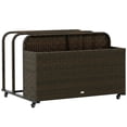 thumbnail image 2 of Outsunny Wicker Pool Float Storage Organizer, Pool Float Holder, 2 of 9