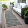 thumbnail image 3 of Dalyn Rugs Machine Washable Indoor/Outdoor Chantille ACN2105 Pewter 2'3" x 7'6" Runner Rug, 3 of 7
