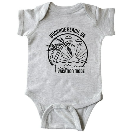 

Inktastic Summer Vacation Mode Buckroe Beach Virginia Gift Baby Boy or Baby Girl Bodysuit
