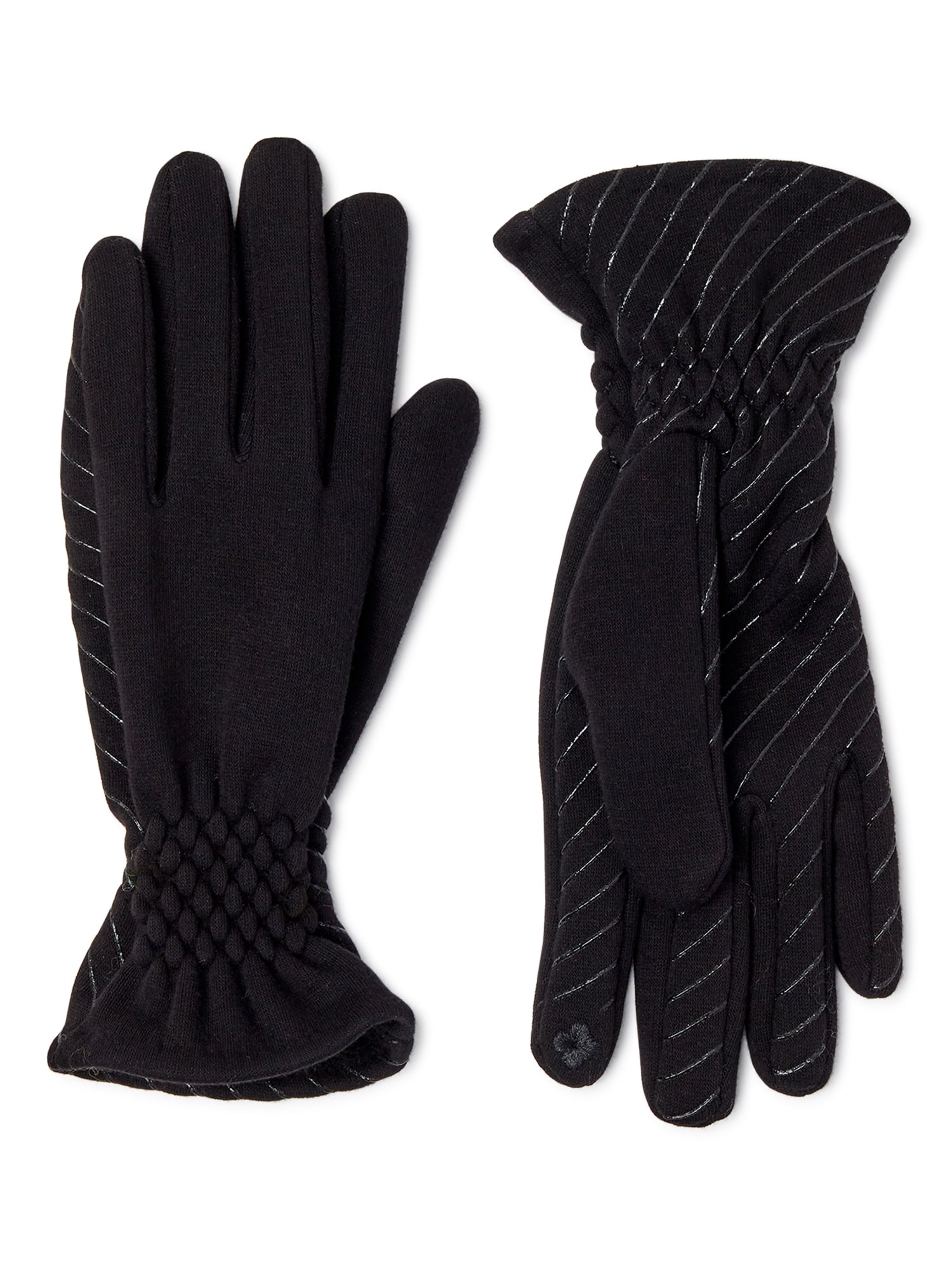 Time and Tru Women’s Gloves with Quilting