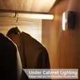 thumbnail image 4 of Paquete de luz nocturna con sensor de movimiento interior 3A con pilas para armario escalera pasillo cocina dormitorio JM, 4 of 5