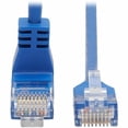 thumbnail image 5 of Tripp Lite Cat6 Ethernet Cable Up Angled UTP Slim Molded M/M RJ45 Blue 5ft, 5 of 5