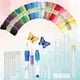 thumbnail image 2 of Kit de herramientas de costura de bordado para bricolaje, incluye agujas, hilo, tijeras y costura., 2 of 6