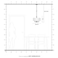 thumbnail image 2 of 49374-04 Livex Lighting Meridian - 4 Light Pendant in Modern Style - 18 Inches wide by 16.5 Inches high-Black Finish    -Traditional Installation, 2 of 11
