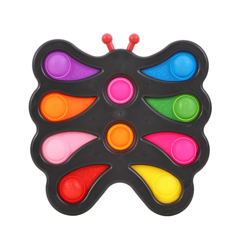 Dimple Fidget Toy Colorful Butterfly 