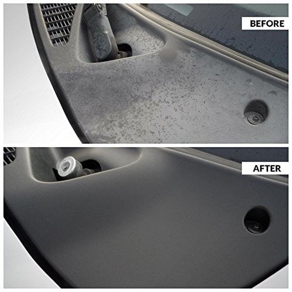 Solution Finish - Black Plastic & Vinyl Restorer - Use for Car and Truck Detailing - 1 oz.