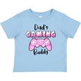 thumbnail image 3 of Inktastic Dad's Gaming Buddy- Pink Controller Boys or Girls Baby T-Shirt, 3 of 5