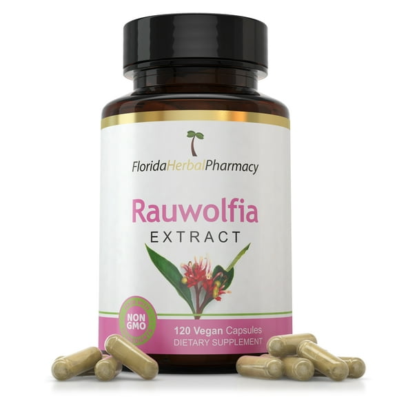 Florida Herbal Pharmacy, Rauwolfia Extract Capsules 10:1 (120 Capsules)