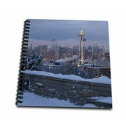 3dRose Seattle, Kerry Park, Space Needle - US48 JWI2640 - Jamie and Judy Wild - Mini Notepad, 4 by 4-inch