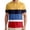 Yellow, variant on Polo T Shirts for Men Stripe Casual Breathable Short Sleeved Top Golf Buckle Button Collar Classic Shirts for Men Blue L