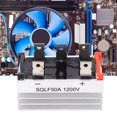 thumbnail image 1 of Rectificador trifásico ANGGREK SQLF50A 1200V 50A 4 piezas con disipador de calor, 1 of 8