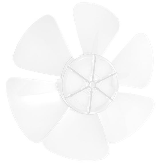 NICEXMAS Universal White Plastic Fan Blades Replacement for Table and Floor Fan Parts