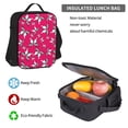 thumbnail image 5 of Disketp Butterfly Large Capacity Backpack Lunch Bag Pencil Case Combination 3 Piece Set for Student, 5 of 7