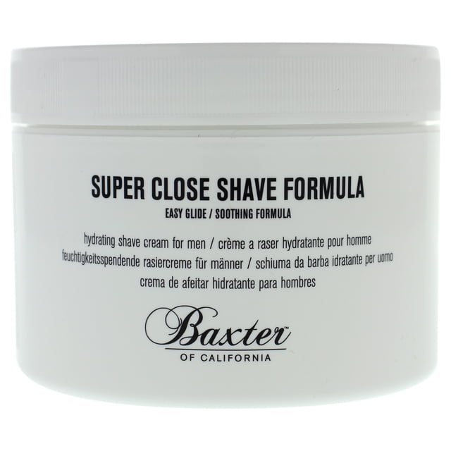 Fórmula para afeitado apurado de Baxter Of California para hombres: crema de afeitar de 8 oz Baxter Of California Baxter Of California Super Close Shave Formula Crema de afeitar Caballero 8oz