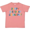 thumbnail image 3 of Inktastic Happy Birthday Grandpa Boys or Girls Toddler T-Shirt, 3 of 5