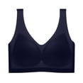 thumbnail image 2 of Bras for Women Seamless Comfortable with Scalloped Details and Shoulder Straps Made of Material Nylon,Spandex, 2 of 3
