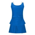 thumbnail image 6 of HNMKIU Tankini Swimsuits Three Piece Swimsuit with Dress Style Tankini Top and Pocket Boy Shorts Bottom Womens Swimsuits BU2,S, 6 of 7