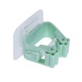 thumbnail image 1 of Naiovety Soporte para fregona Adhesivo portátil Color sólido Soporte sin clavos Estante Verde Almacenamiento y organización del hogar Verde Naiovety HA000228-01B, 1 of 6