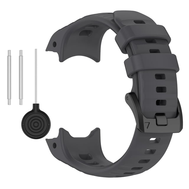 Smart Sports Watch Strap, Official Style Silicone Replacement Band, Soft & Skin-Friendly, Breathable & Sweat-Resistant, Easy Installation