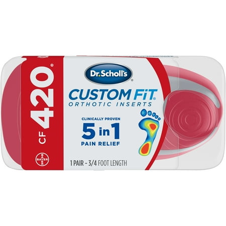 Dr. Scholl's® Custom Fit® Orthotic Inserts CF420, 1 (Best Shoe Inserts For Metatarsalgia)