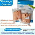 thumbnail image 7 of Chiroplax Bunion Corrector Relief Cushion Pads Guard Toe Separator Straightener Splint Protector Shield Spacer Sleeve Cover Hallux Valgus (4 Pads w/ Shims, Large), 7 of 7