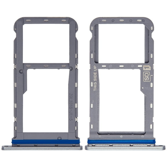 Replacement Sim Card Tray Compatible For Motorola Moto G40 Fusion (XT2147-1 / 2021) (Dynamic Gray)
