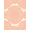 Peach, Pattern 20, variant on Design&I 8'x10' Washable Area Rug Sleek Flatweave Pet Friendly Faded Terracotta Beige Accent Bordered Vintage Design Rectangle for King Size Bedroom, Under Bed
