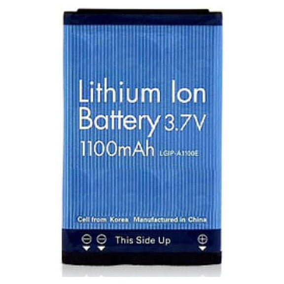 Replacement LG LGIP-A1100 Li-ion Mobile Phone Battery - 1100mAh / 3.7v