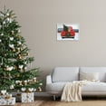 thumbnail image 3 of Stupell Industries Holiday Tree in Truck Holiday Painting White Framed Art Print Wall Art, 20 x 16, 3 of 9