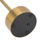 thumbnail image 3 of Cordless Table Lamp Rechargeable 2000mAh 3 Levels Brightness Portable USB C LED Metal Bedside Lamp Gold, 3 of 4