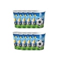 thumbnail image 1 of Dvumao Home Decor, 10-pack Disposable Paper Cups Football Theme Durables And Suitable For Various Beverages Perfects For Everyday Use And Football-themed Parties, Mom Gifts, 1 of 7