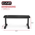 thumbnail image 5 of CAP Strength Flat Weight Bench, 5 of 8