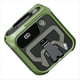 thumbnail image 1 of Mini Ventilador Portátil de Cintura de 10000 MAh, 5 Velocidades, Recargable por USB, con Clip, Energía Móvil de Emergencia para Exteriores, Color Verde., 1 of 5