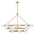 thumbnail image 7 of Fredrick Ramond Fr41908 Selene 36 Light 60" Wide Ring Chandelier - Black, 7 of 7